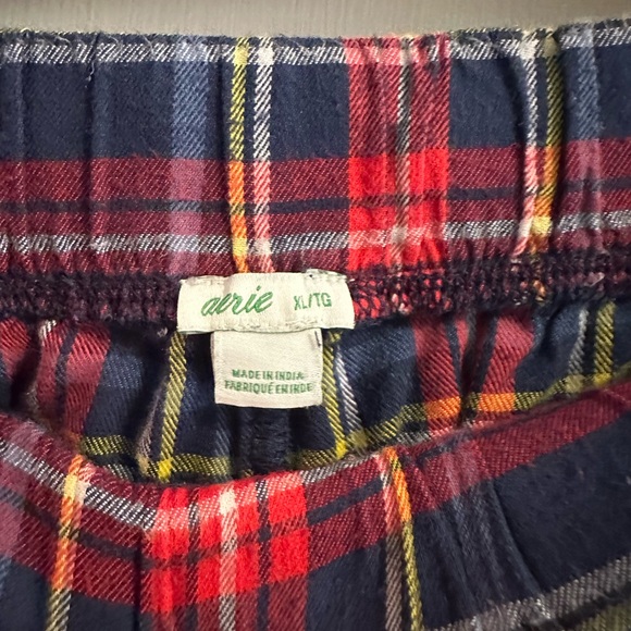 Aerie Women’s Multicolour Plaid Pyjama Pants, size XL - Picture 3 of 3